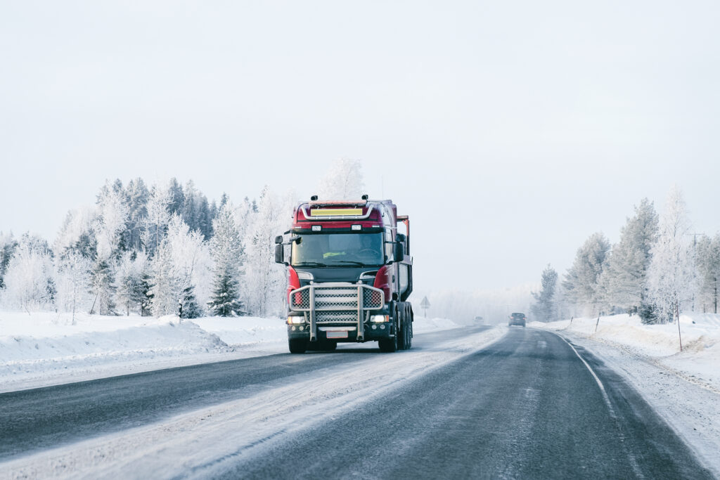 Studs for heavy transport tires.