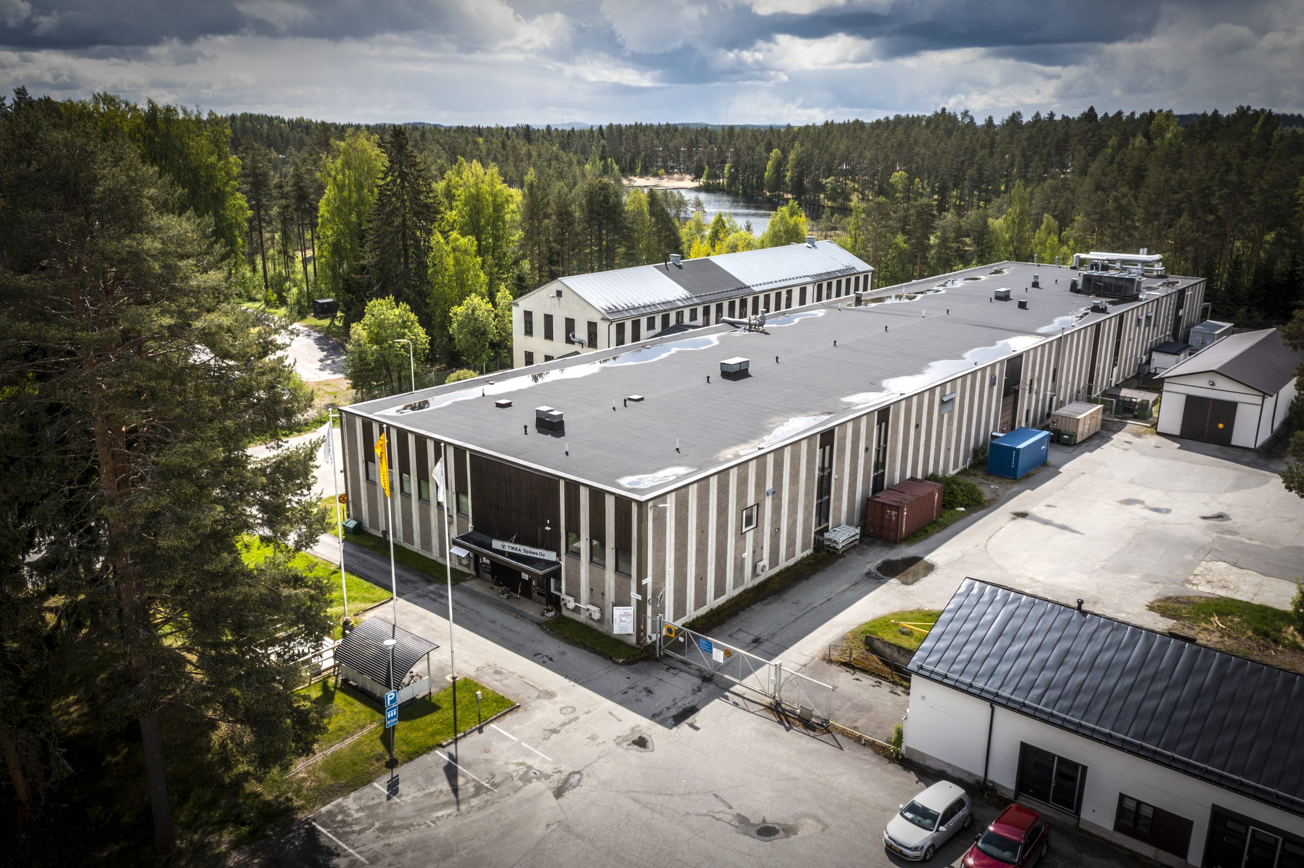 Tikka Spikes factory aerial photo